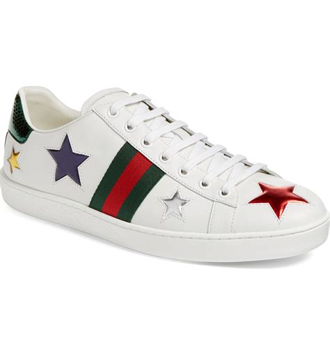 gucci ace sneaker stars|gucci ace sneakers nordstrom.